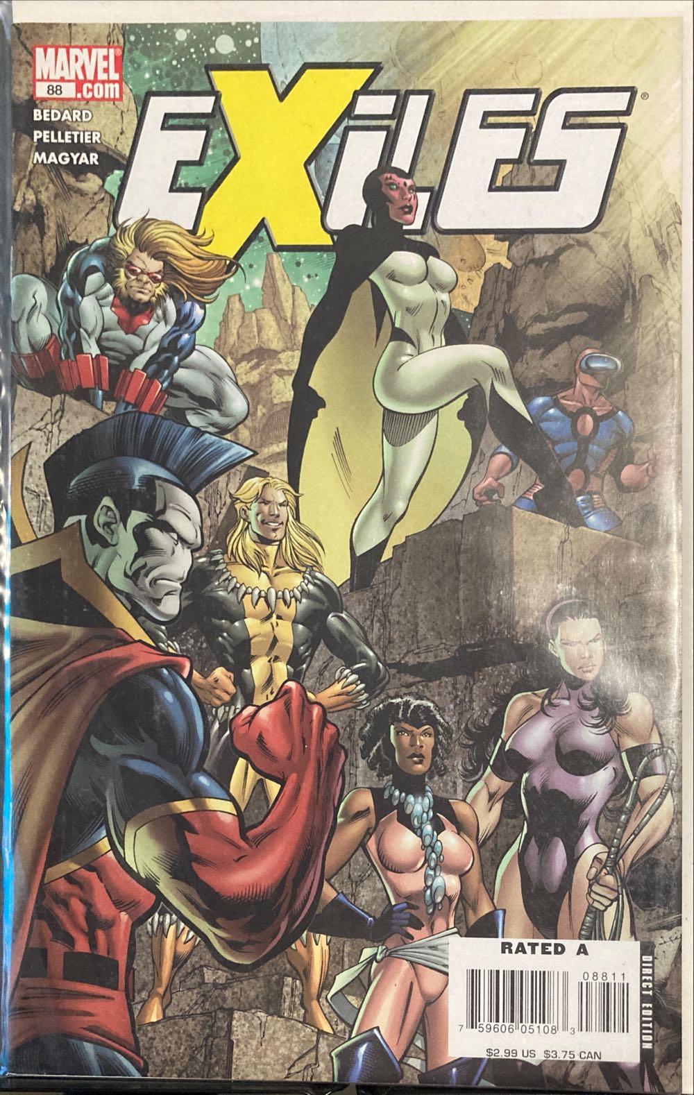 Exiles - Marvel Comics (88 - Jan 2007) comic book collectible [Barcode 759606051083] - Main Image 2