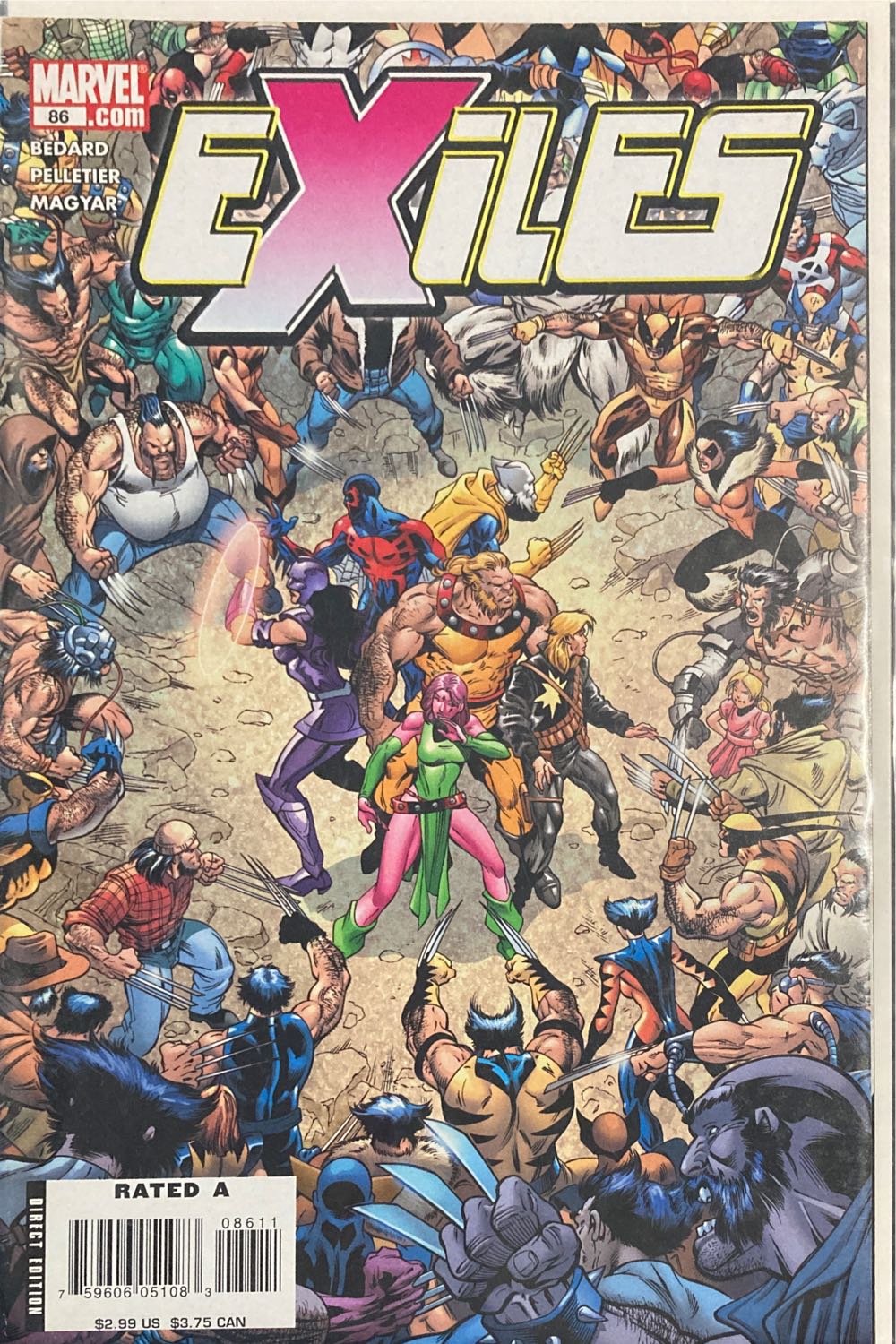 Exiles - Marvel Comics (86 - Nov 2006) comic book collectible [Barcode 759606051083] - Main Image 2