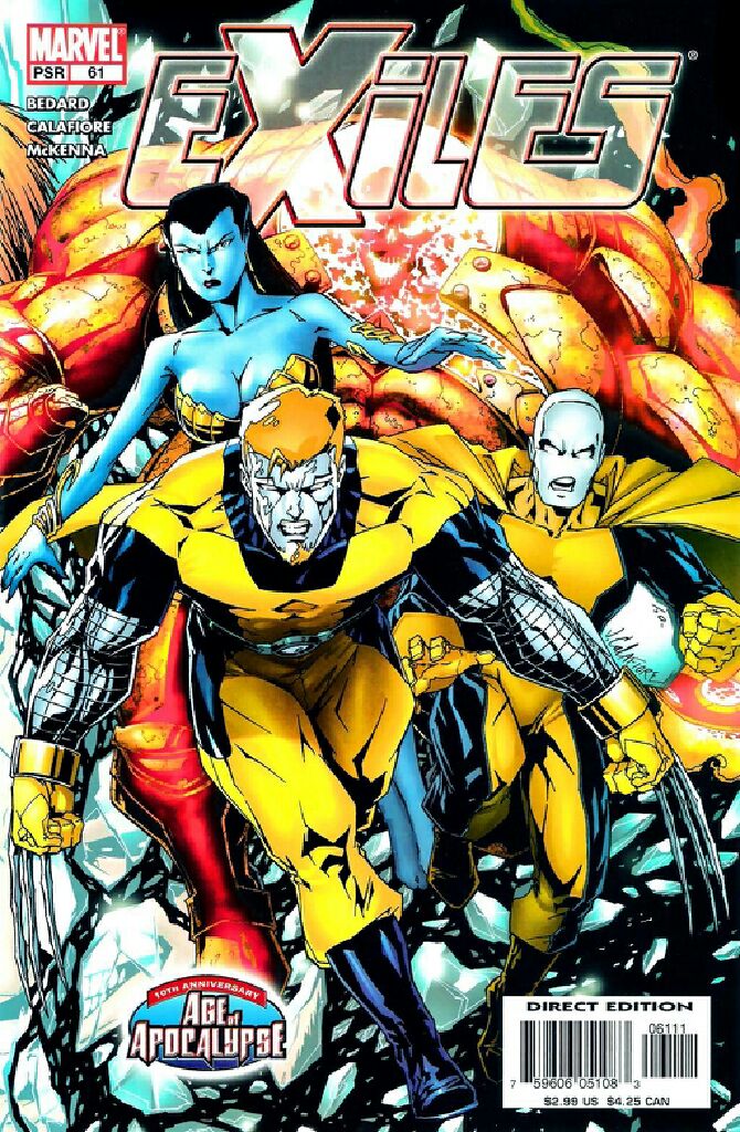 Exiles  (61) comic book collectible [Barcode 071486021452] - Main Image 1