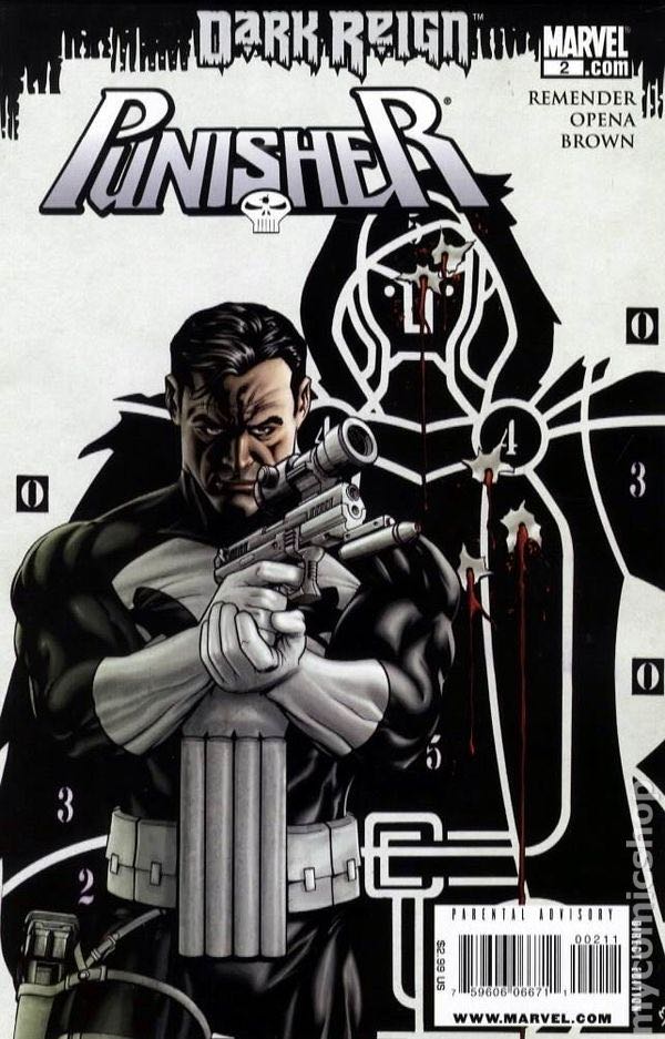 Punisher 8 - Marvel.com (2 - Apr 2009) comic book collectible [Barcode 759606066711] - Main Image 2