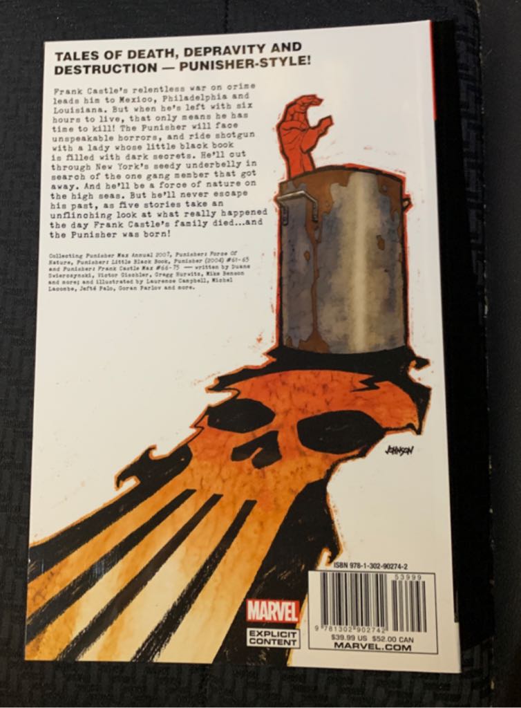 Punisher Max Complete Collection Vol.5 - Marvel (5) comic book collectible [Barcode 9781302902742] - Main Image 2