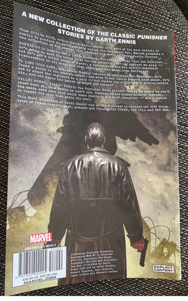 Punisher Max Complete Collection Vol. 4 - Marvel (4) comic book collectible [Barcode 9781302902445] - Main Image 2