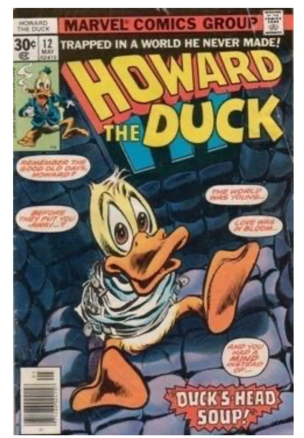 Howard The Duck - Marvel Comics Group (12 - May 1977) comic book collectible [Barcode 071486024156] - Main Image 2