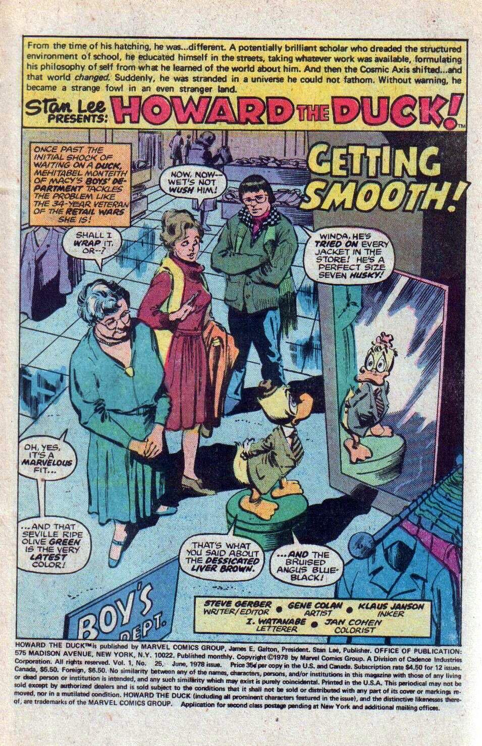 Howard the Duck - Marvel Comics (25 - Jun 1978) comic book collectible [Barcode 071486024156] - Main Image 2