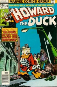Howard The Duck - Marvel Comics Group (24 - May 1978) comic book collectible [Barcode 071486024156] - Main Image 1