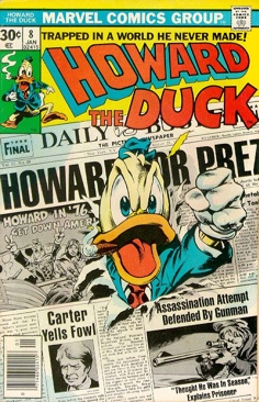 Howard The Duck - Marvel (8 - Jan 1977) comic book collectible [Barcode 071486024156] - Main Image 1