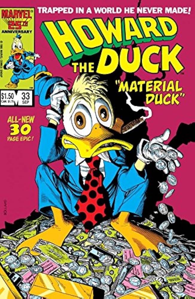 Howard The Duck - Marvel Comics (33 - Sep 1986) comic book collectible [Barcode 759606061600] - Main Image 2