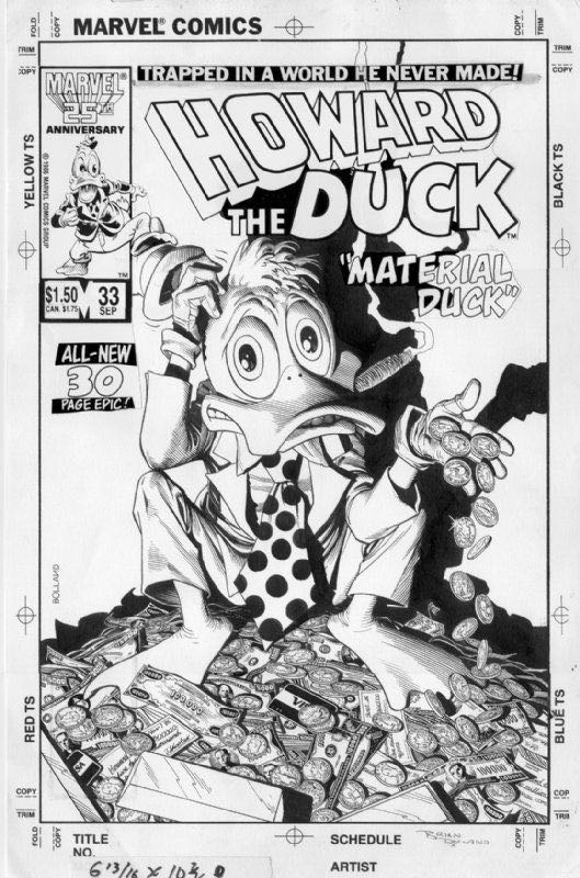 Howard The Duck - Marvel Comics (33 - Sep 1986) comic book collectible [Barcode 759606061600] - Main Image 3