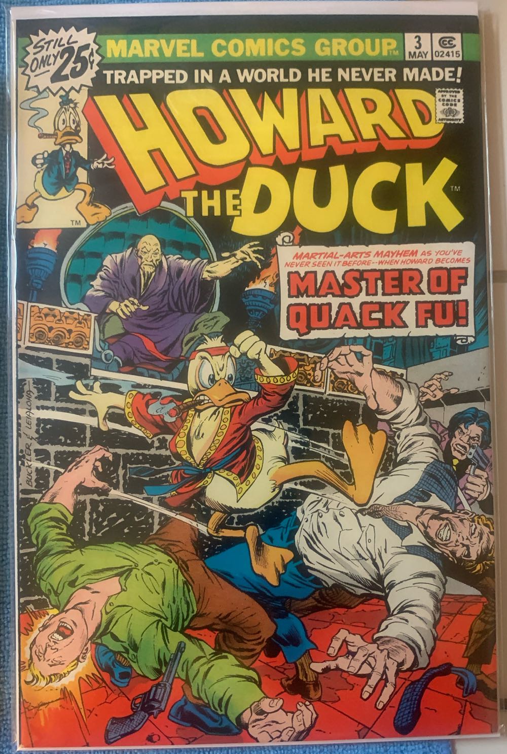 Howard The Duck #3 - Marvel Comic Group (3 - May 1976) comic book collectible [Barcode 759606061600] - Main Image 2