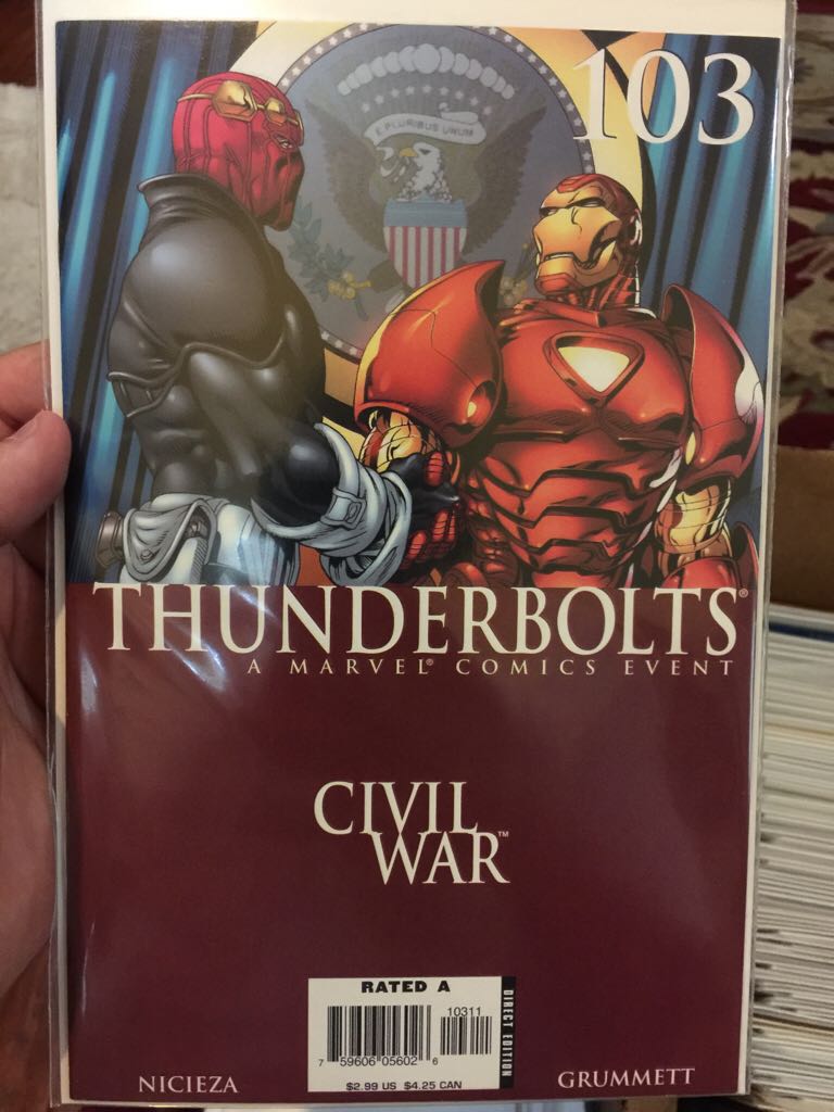Thunderbolts - Marvel Comics (103 - Aug 2006) comic book collectible [Barcode 75960605602610311] - Main Image 1