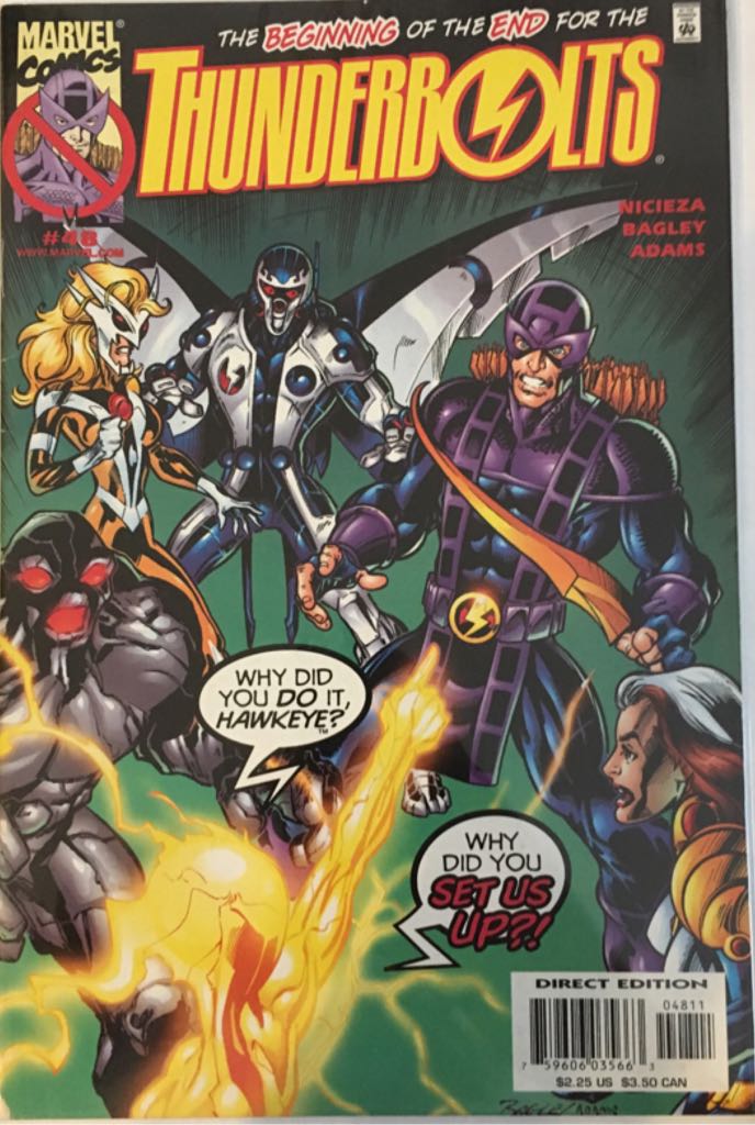 Thunderbolts - Marvel Comics (48 - Mar 2001) comic book collectible [Barcode 75960603566304811] - Main Image 1