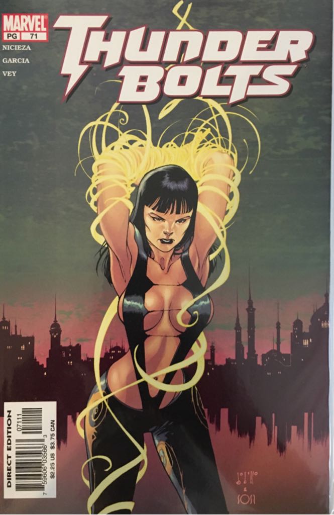 Thunderbolts - Marvel Comics (71 - Nov 2002) comic book collectible [Barcode 75960603566307111] - Main Image 1