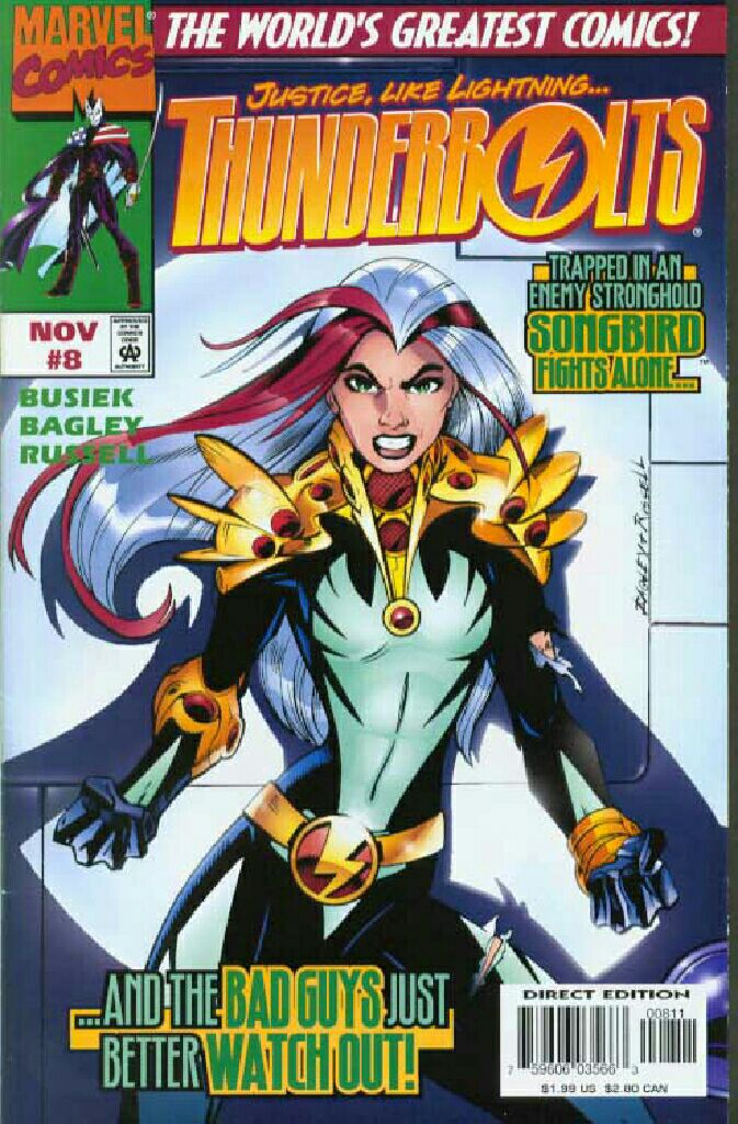Thunderbolts - Marvel (8 - Nov 1997) comic book collectible [Barcode 759606035663] - Main Image 1