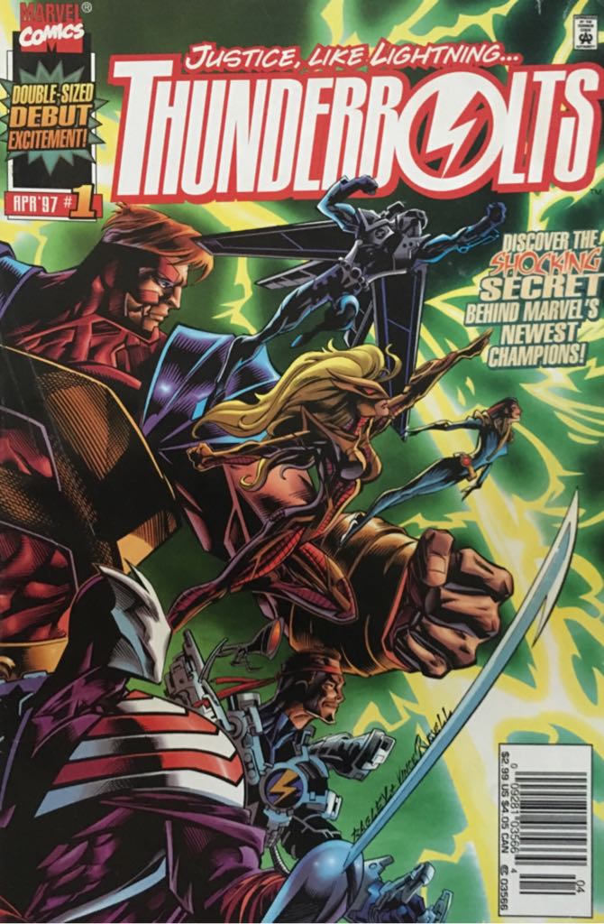 Thunderbolts - Marvel Comics (1 - Apr 1997) comic book collectible [Barcode 00928103566404] - Main Image 1