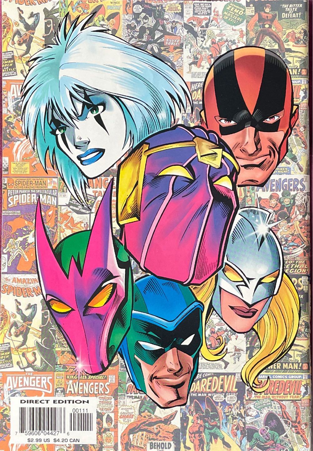 THUNDERBOLTS Annual 97 - Marvel (1 - Aug 1997) comic book collectible [Barcode 75960604427600111] - Main Image 3