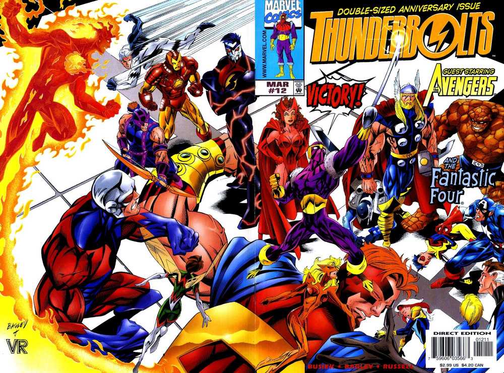 Thunderbolts  #12     $$$$ - Marvel (12 - Mar 1998) comic book collectible [Barcode 75960603566301211] - Main Image 3