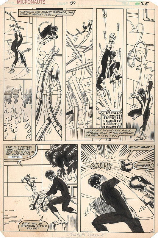 The Micronauts - Marvel Comics (39 - Mar 1982) comic book collectible - Main Image 3