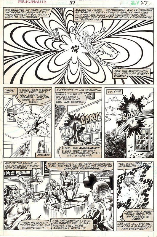 The Micronauts - Marvel Comics (39 - Mar 1982) comic book collectible - Main Image 4