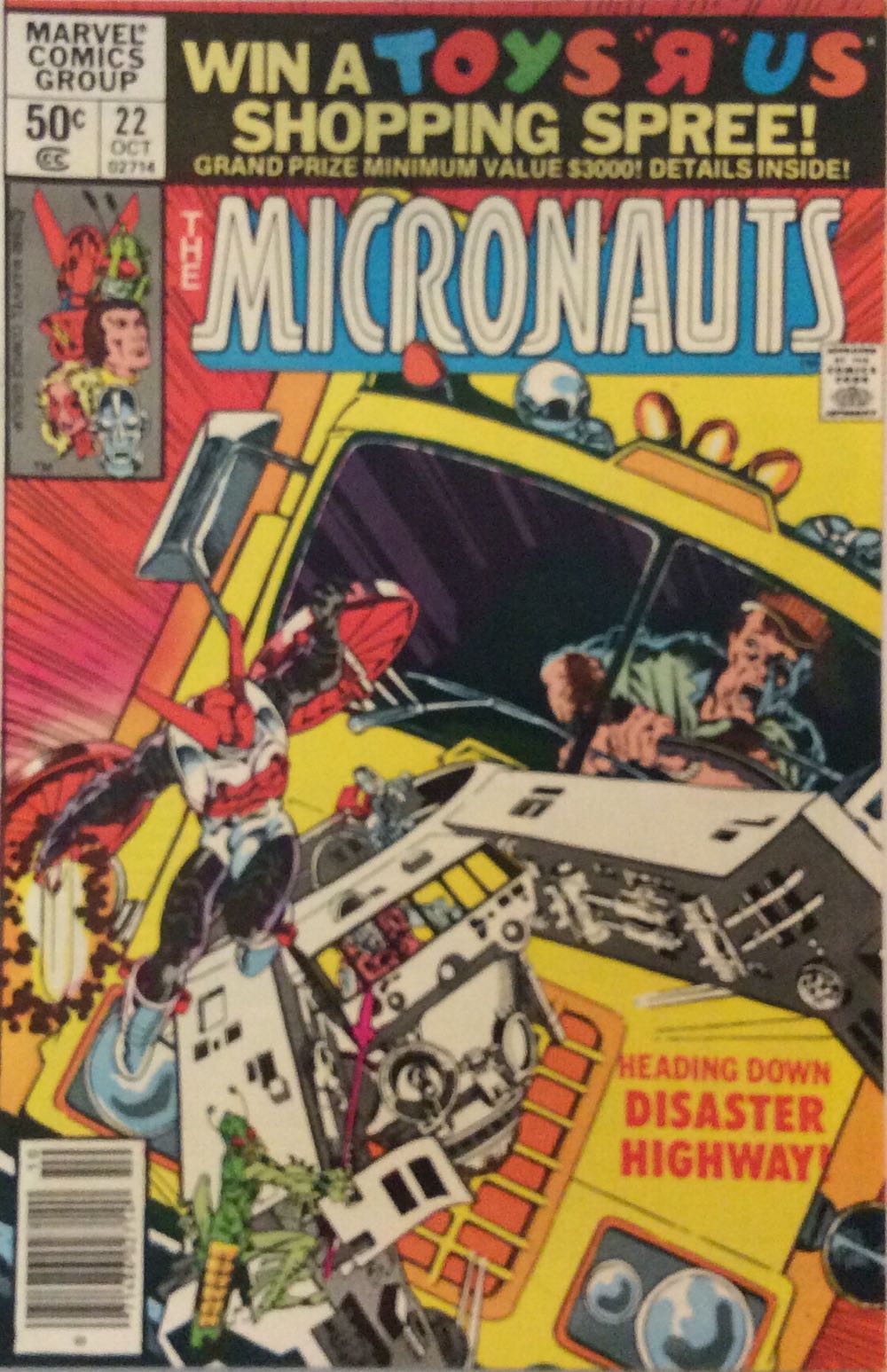 Micronauts - Marvel Comics (22 - Oct 1980) comic book collectible - Main Image 2
