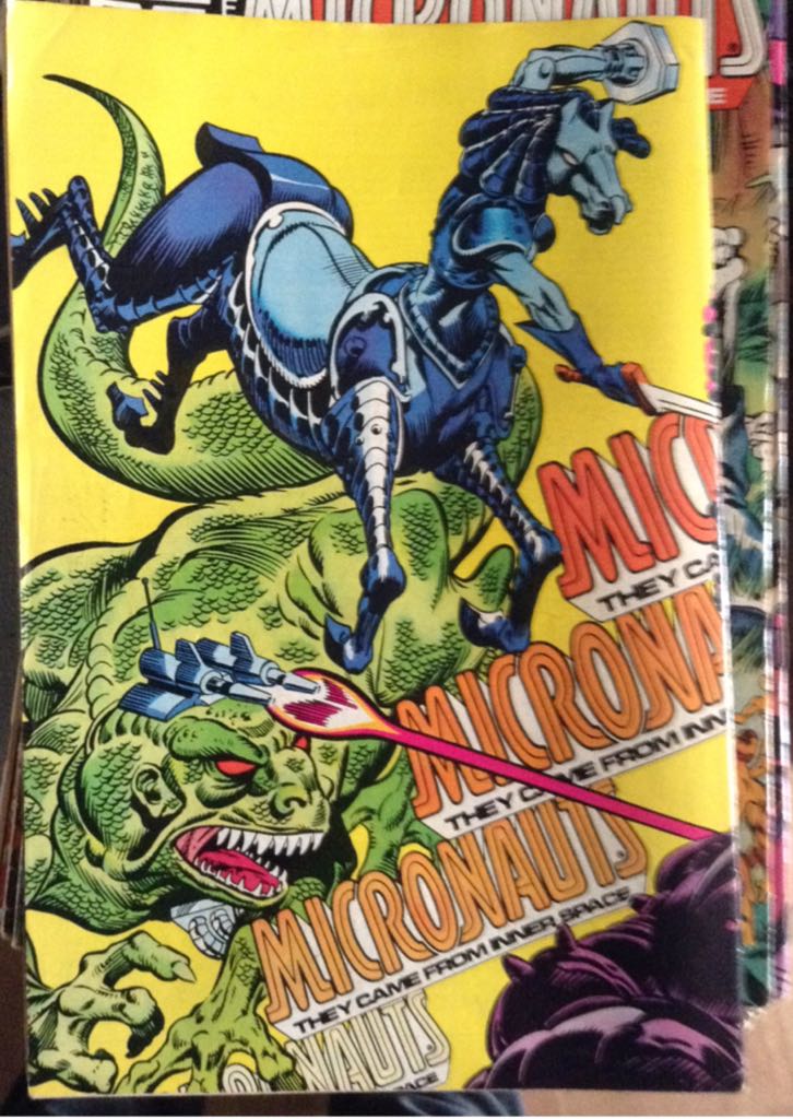 The Micronauts - Marvel Comics (47 - Nov 1982) comic book collectible [Barcode 071486027140] - Main Image 2
