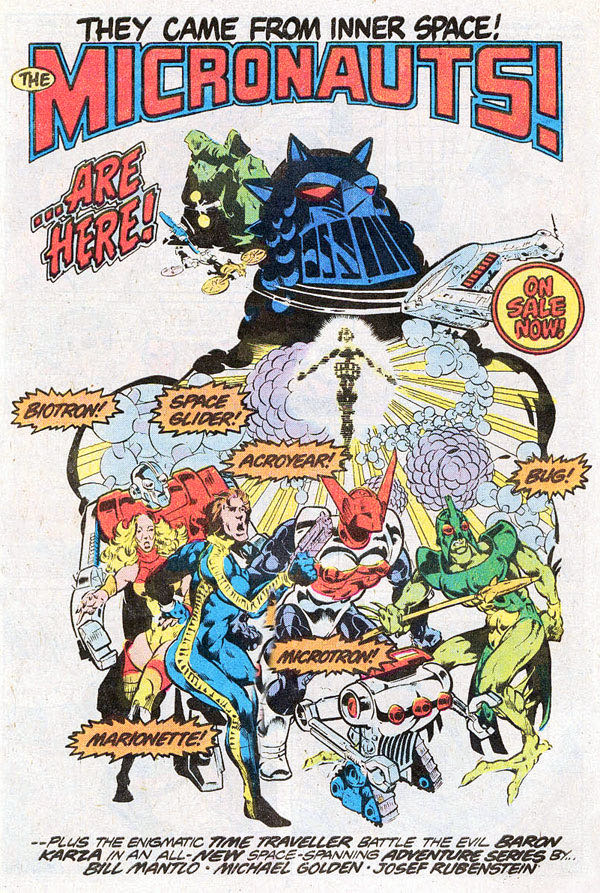 Micronauts, The - Marvel Comics (49 - Jan 1983) comic book collectible [Barcode 7148602714] - Main Image 3
