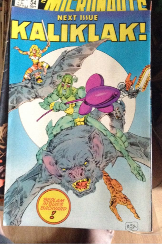 Micronauts, The - Marvel Comics (55 - Nov 1983) comic book collectible [Barcode 7148602714] - Main Image 2