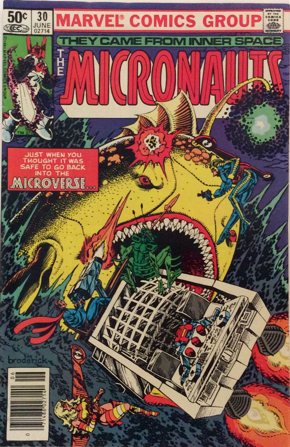 Micronauts, The - Marvel Comics (30 - 06/1981) comic book collectible - Main Image 2