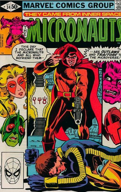 The Micronauts 34 - Marvel Comics (34 - 10/1981) comic book collectible - Main Image 1
