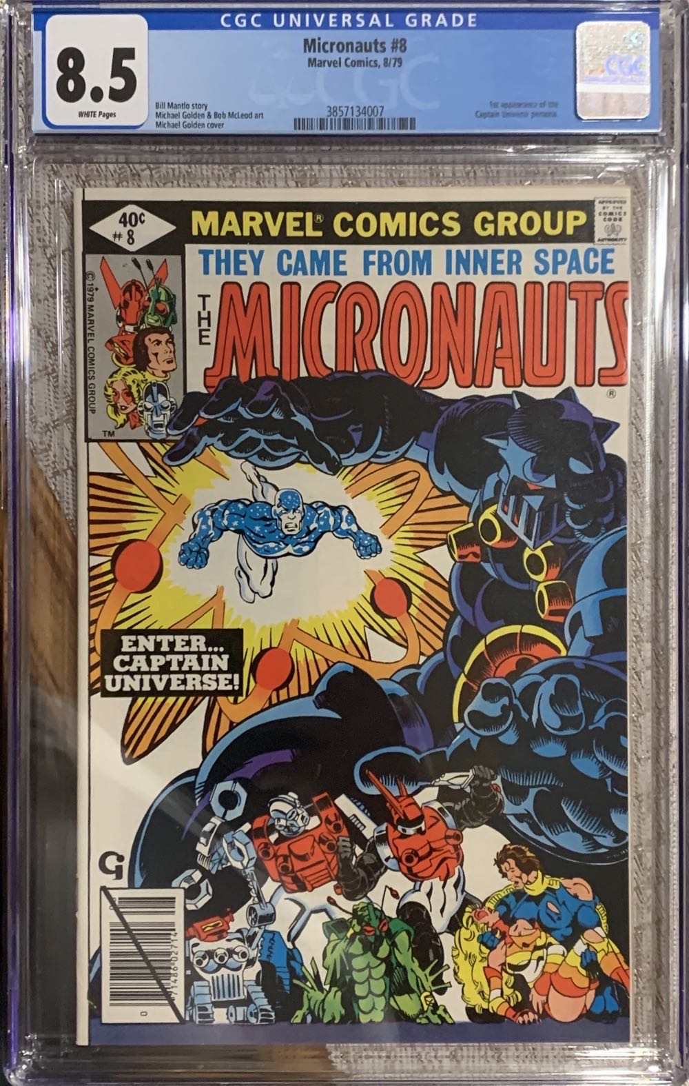 The Micronauts - Marvel Comics (9 - 09/1979) comic book collectible - Main Image 2