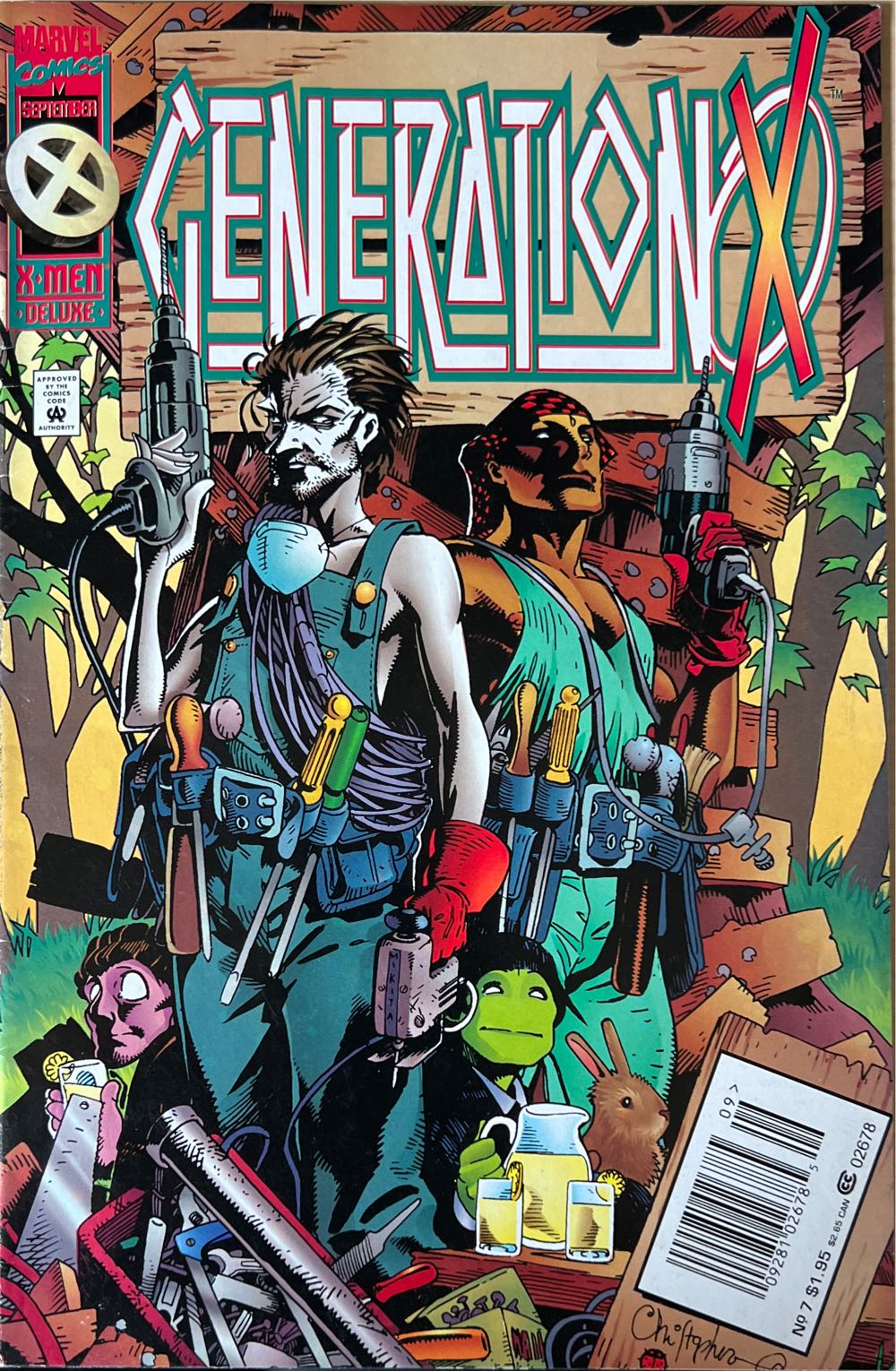 Generation X - Marvel (7 - Sep 1995) comic book collectible [Barcode 009281026785] - Main Image 3