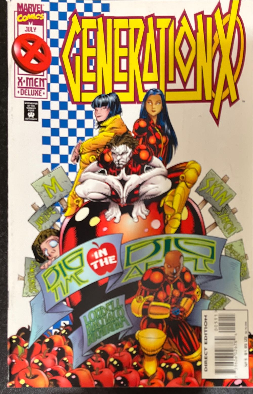 Generation X - Marvel Comics (5 - Jul 1995) comic book collectible [Barcode 75960602678400511] - Main Image 2