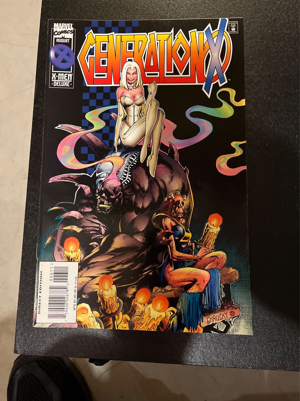 Generation X - Marvel Comics (6 - Aug 1995) comic book collectible [Barcode 75960602678400611] - Main Image 2