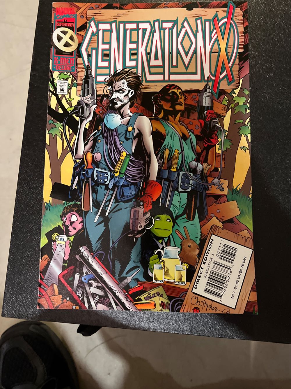 Generation X - Marvel (7 - Sep 1995) comic book collectible [Barcode 75960602678400711] - Main Image 2