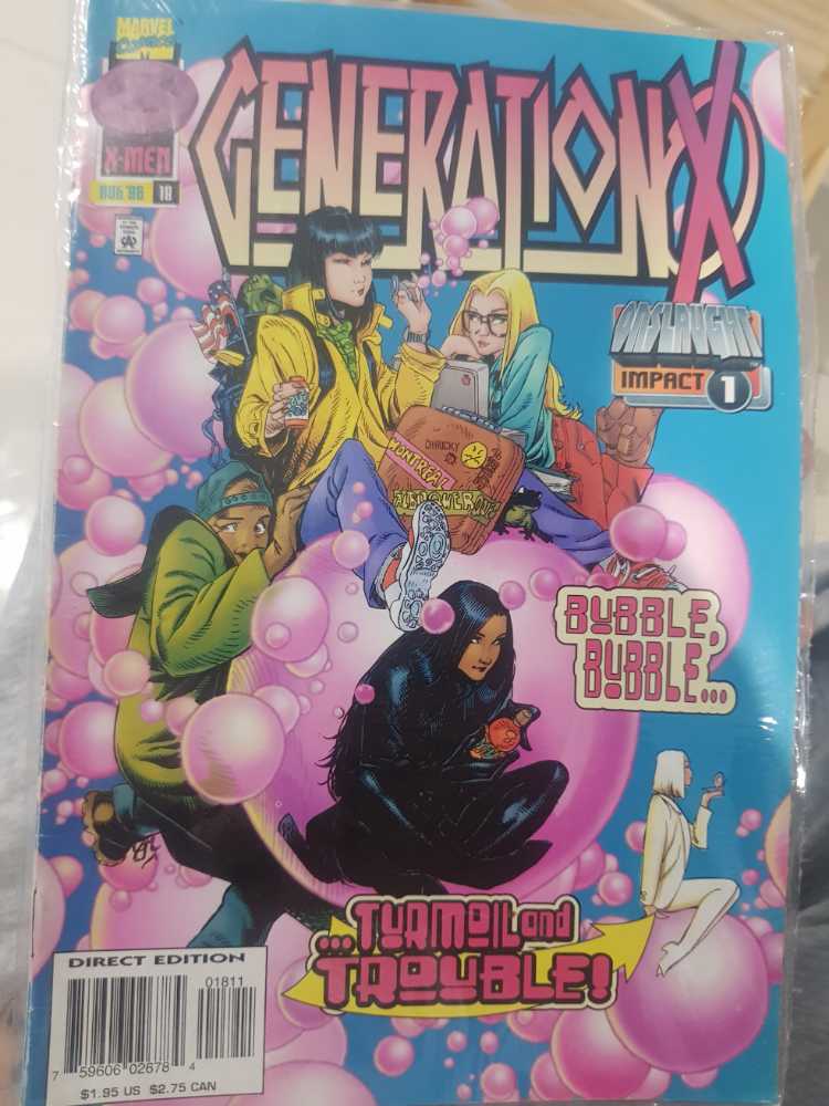 Generation X - Marvel (18 - Aug 1996) comic book collectible [Barcode 75960602678401811] - Main Image 2