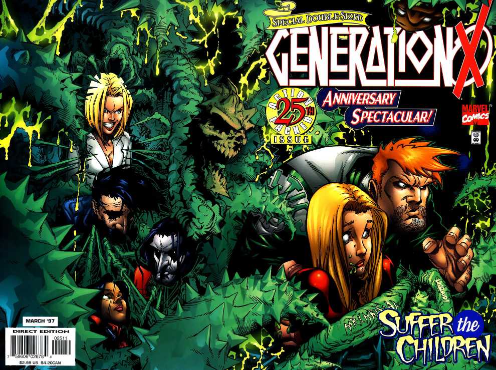 Generation X Vol 1 - Marvel Comics (25 - Mar 1997) comic book collectible [Barcode 75960602678402511] - Main Image 3