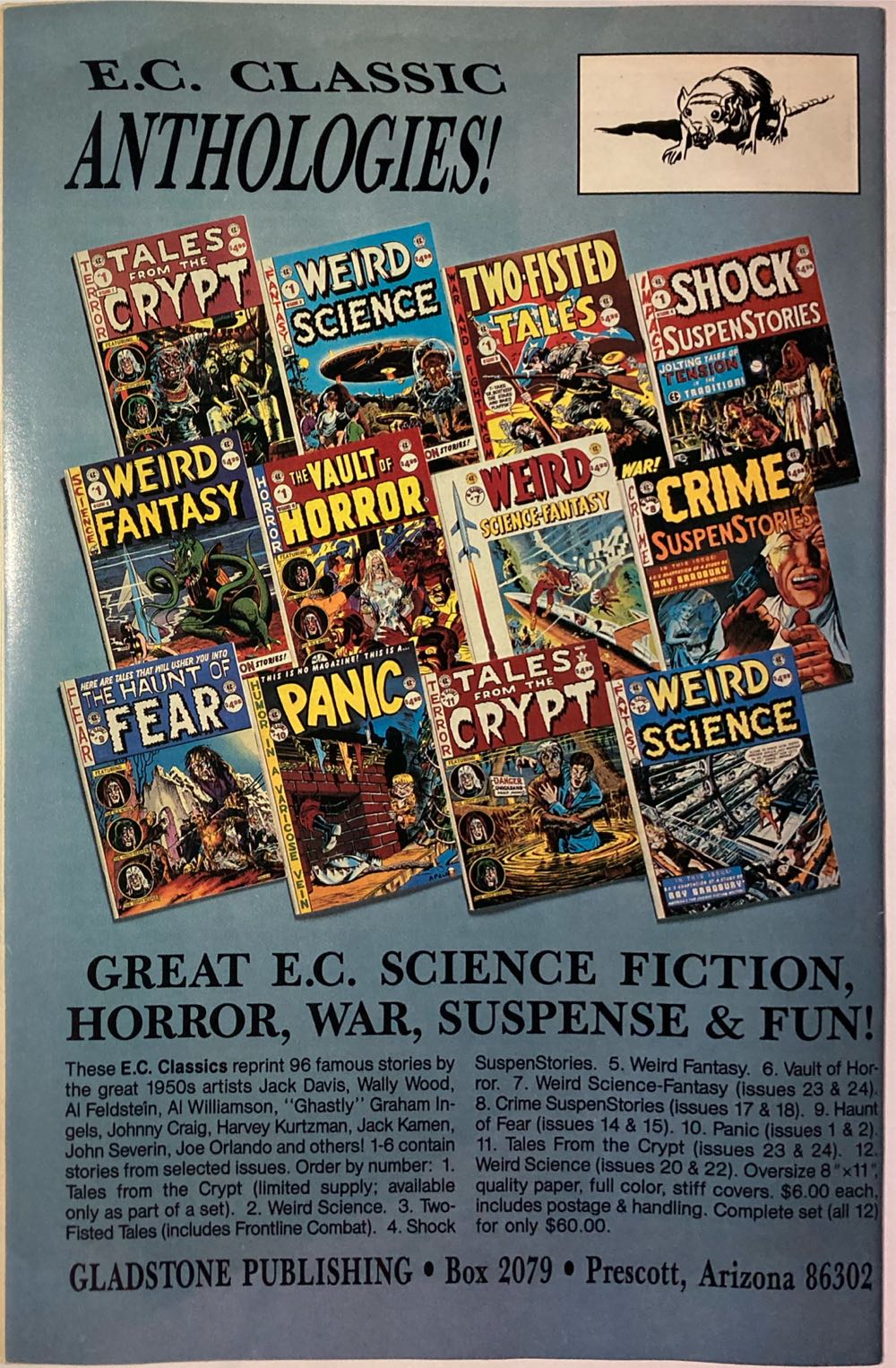 Tales from the Crypt Double - EC Comics (5 - Mar 1991) comic book collectible [Barcode 071896453065] - Main Image 2