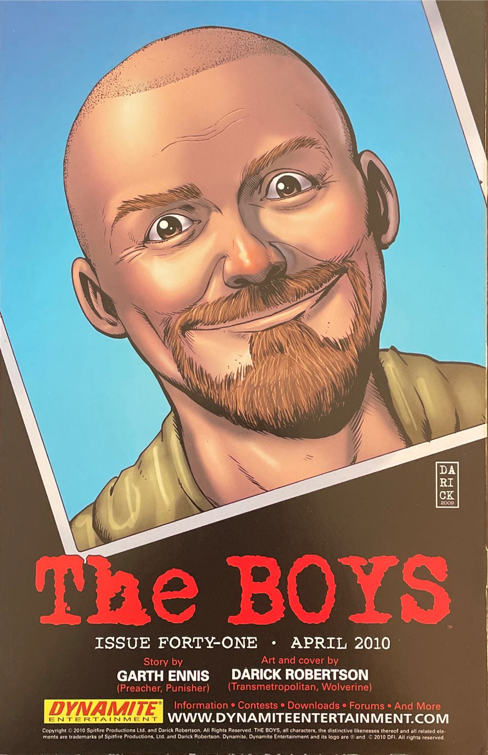 The Boys - Dynamite Entertainment (40 - Mar 2010) comic book collectible [Barcode 725130138644] - Main Image 2