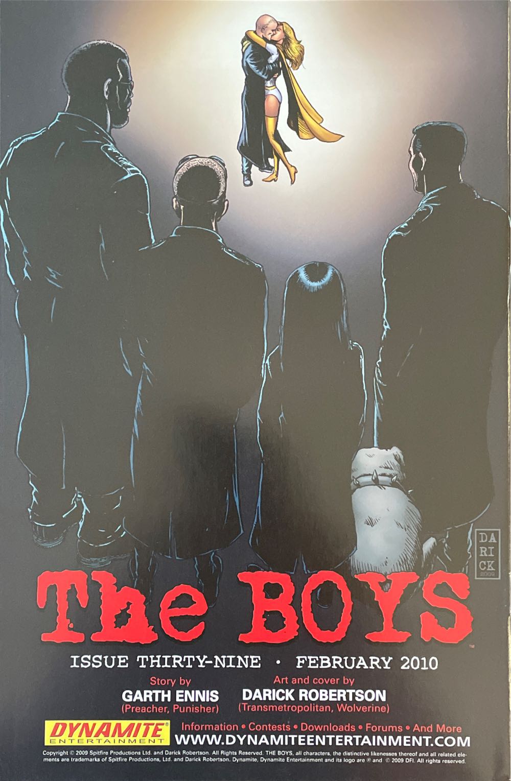 The Boys - Dynamite Entertainment (38 - Jan 2010) comic book collectible [Barcode 725130135131] - Main Image 2
