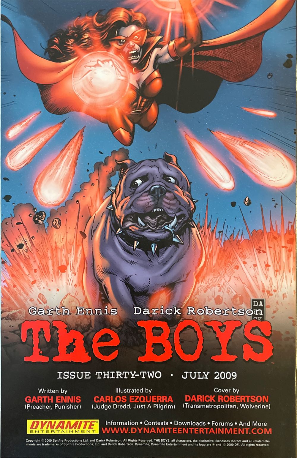 The Boys - Dynamite Entertainment (31 - Jun 2009) comic book collectible [Barcode 725130121530] - Main Image 2