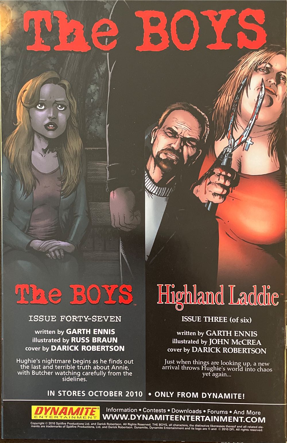 Boys, The - Dynamite (46 - Sep 2010) comic book collectible [Barcode 725130151735] - Main Image 2