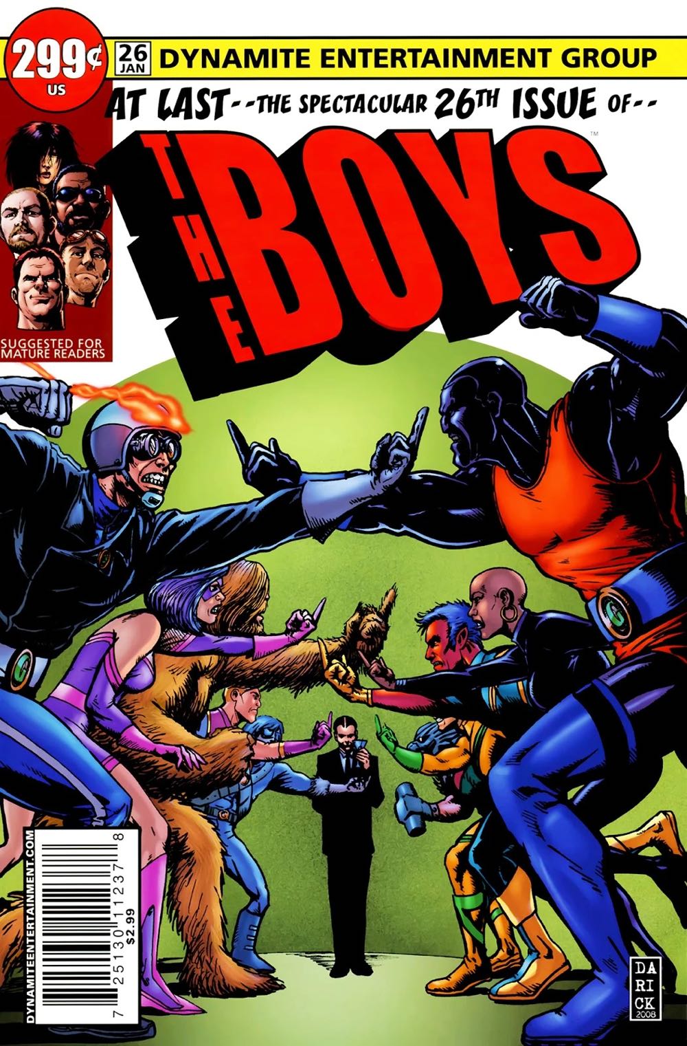 The Boys - Dynamite Entertainment (26 - Feb 2009) comic book collectible [Barcode 725130112378] - Main Image 4