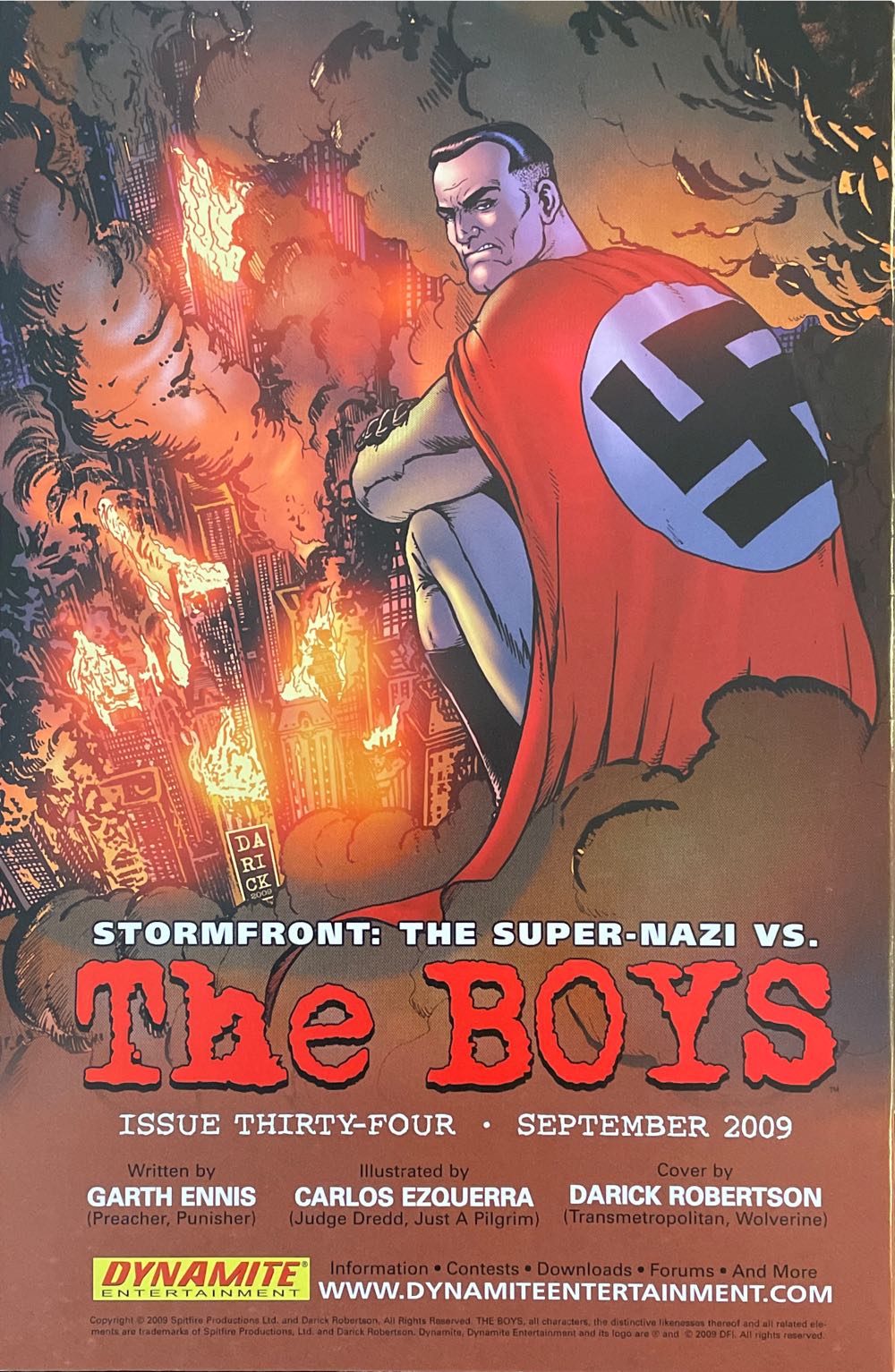 The Boys - Dynamite Entertainment (33 - Aug 2009) comic book collectible [Barcode 725130125552] - Main Image 2