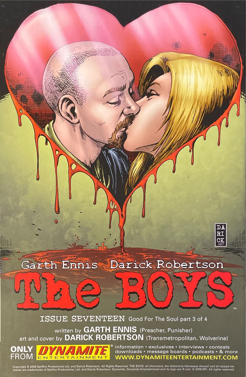 The Boys - Dynamite Entertainment (16 - 03/2008) comic book collectible [Barcode 725130094650] - Main Image 2