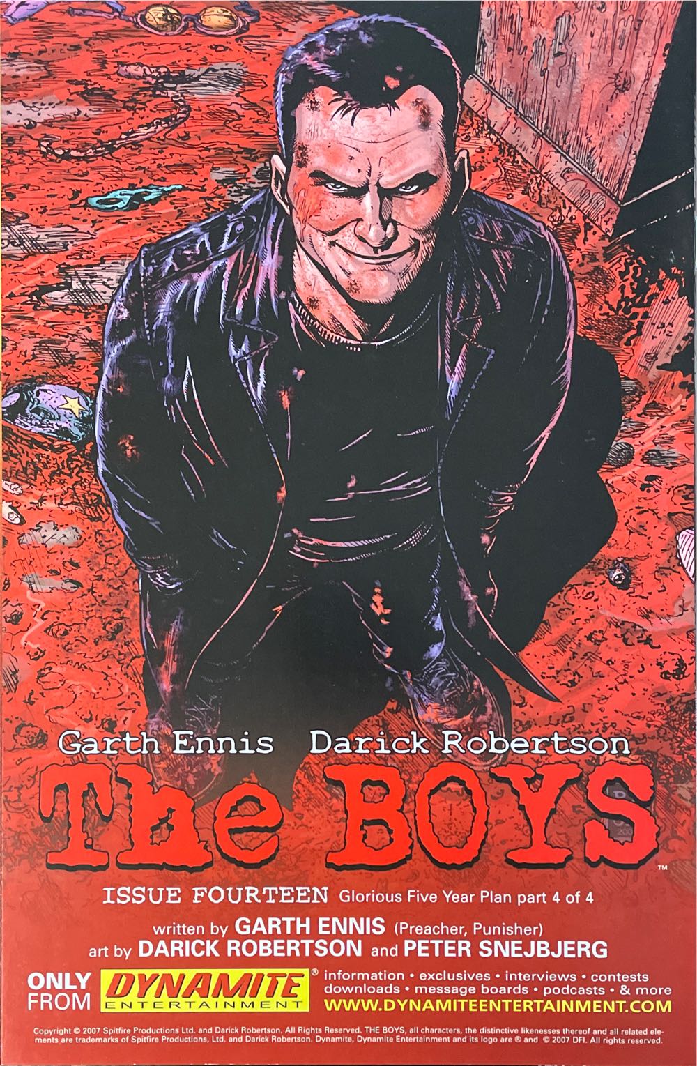 The Boys - Dynamite Entertainment (13 - Dec 2007) comic book collectible [Barcode 725130086563] - Main Image 2