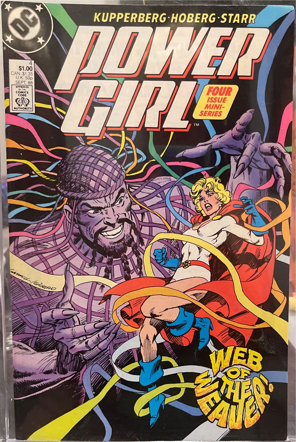 Power Girl (Vol. 1) - DC Comics (4 - Sep 1988) comic book collectible [Barcode 761941267739] - Main Image 2