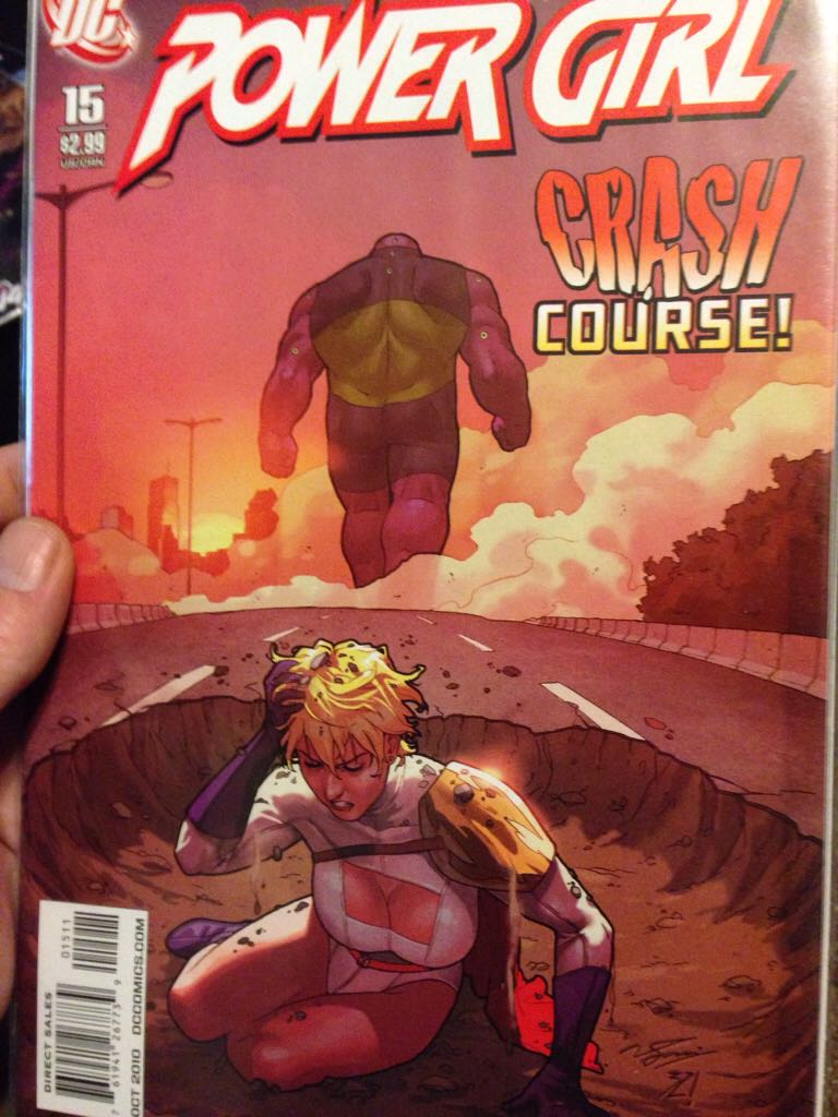Power Girl Vol. 2 - DC Comics (15 - Oct 2010) comic book collectible [Barcode 76194126773901511] - Main Image 1