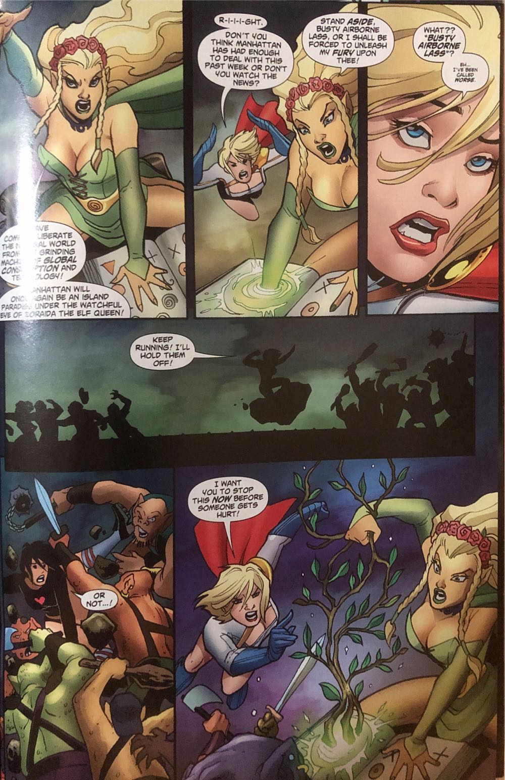 Power Girl (2009 2nd Series)#4 - DC Comics (4 - Oct 2009) comic book collectible [Barcode 76194126773900411] - Main Image 4