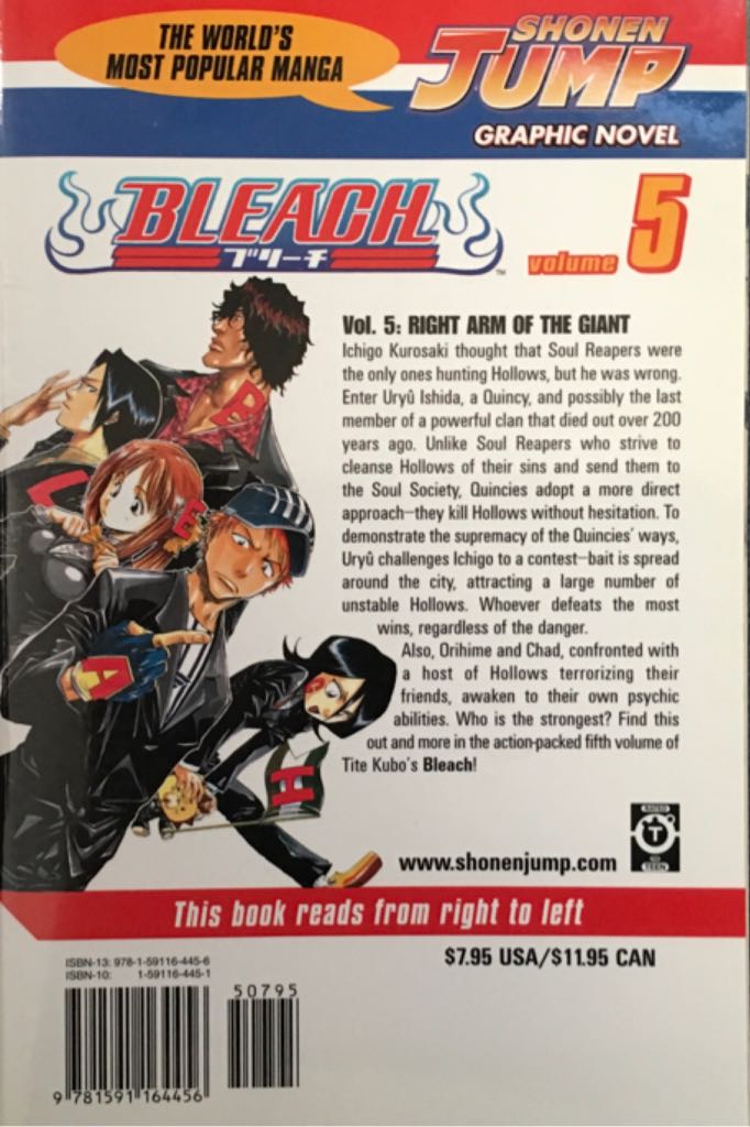 Bleach  (5) comic book collectible - Main Image 2