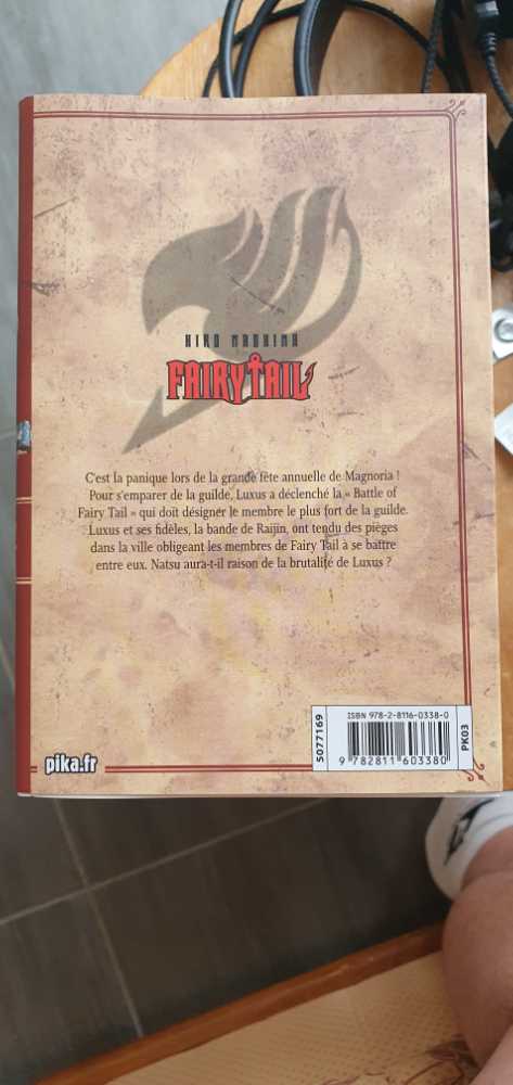 Fairy tail, Tome 14 - Pi (14 - 09/2010) comic book collectible [Barcode 9782811603380] - Main Image 3