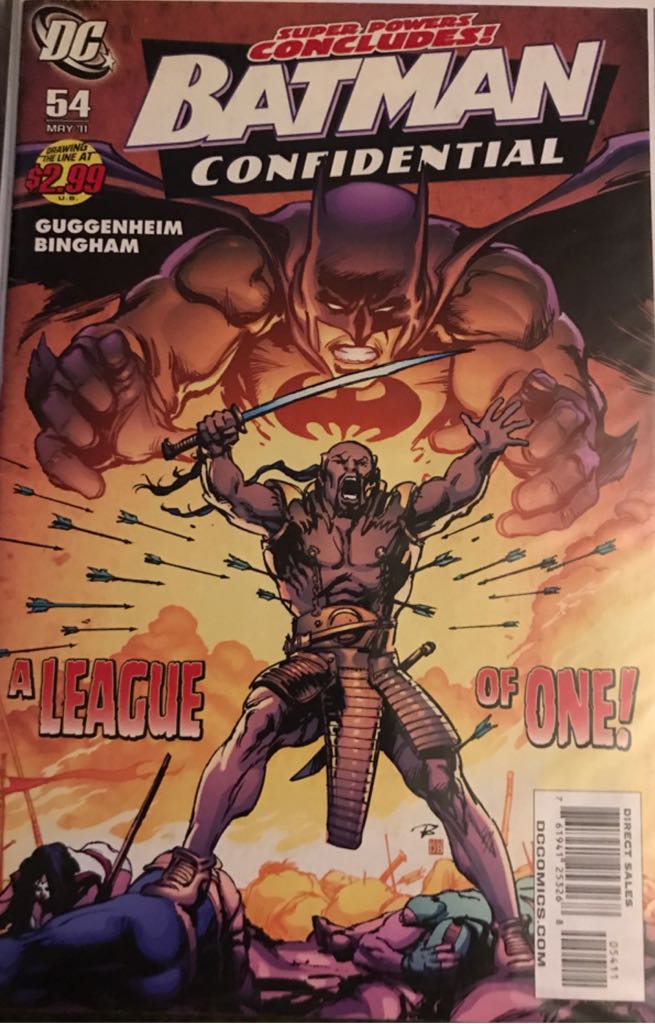 Batman Confidential  (54) comic book collectible [Barcode 761941253268] - Main Image 1